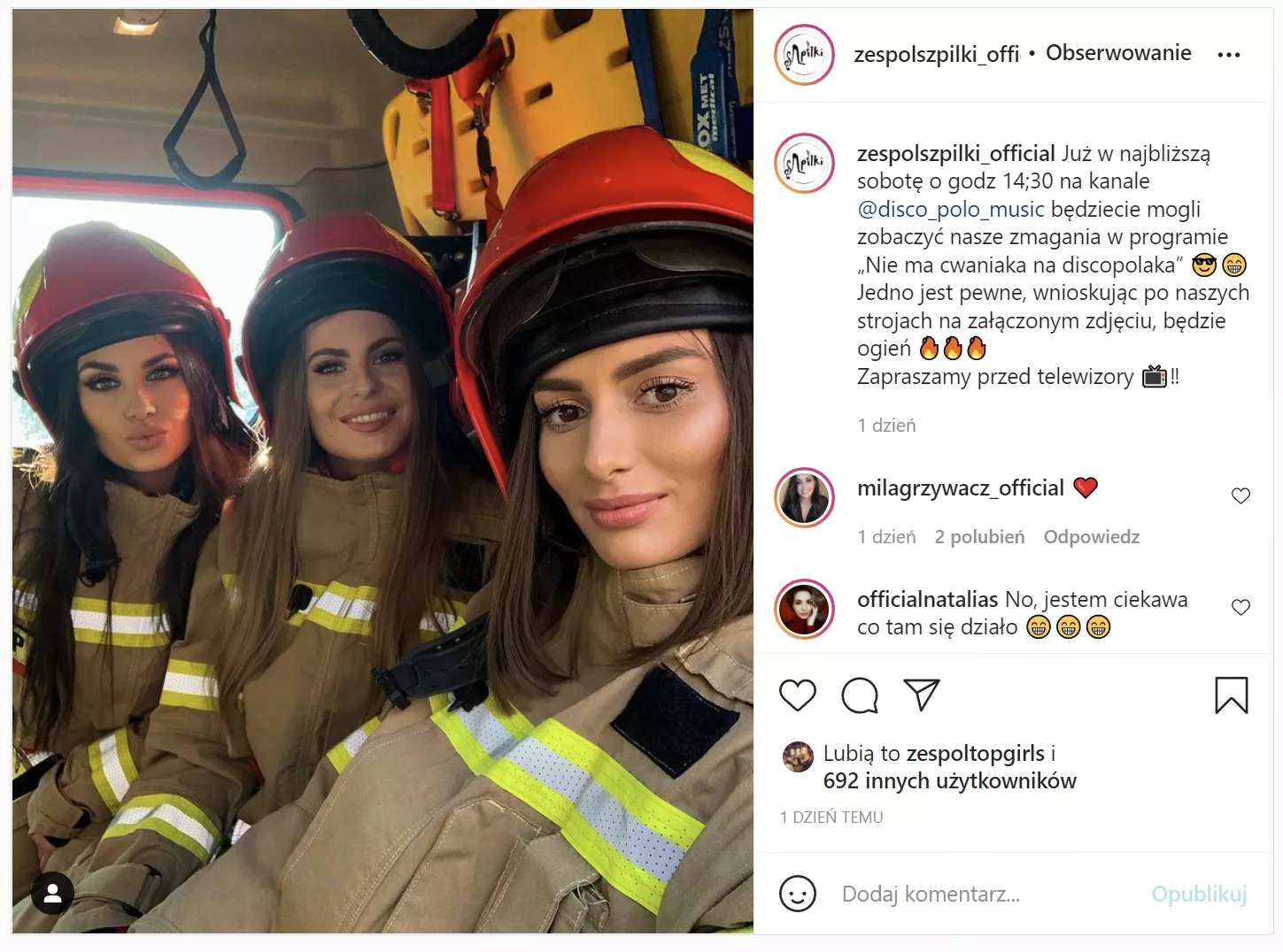 Bardzo gorąca nowa pasja ślicznych gwiazd disco polo?! Popularne wokalistki zachwycają w strojach strażackich! 